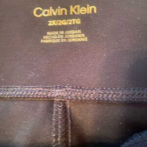 Calvin Klein tall plus Faux leather jeggings